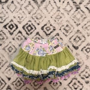 Matilda Jane Green and Purple Floral Skirt